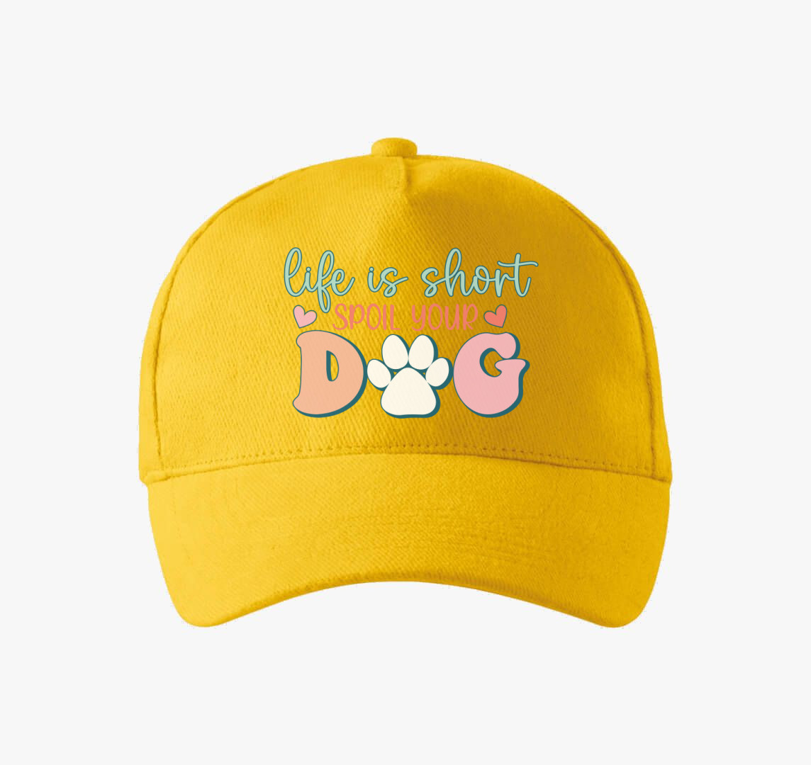 Dog spoil baseball sapka — Sárga