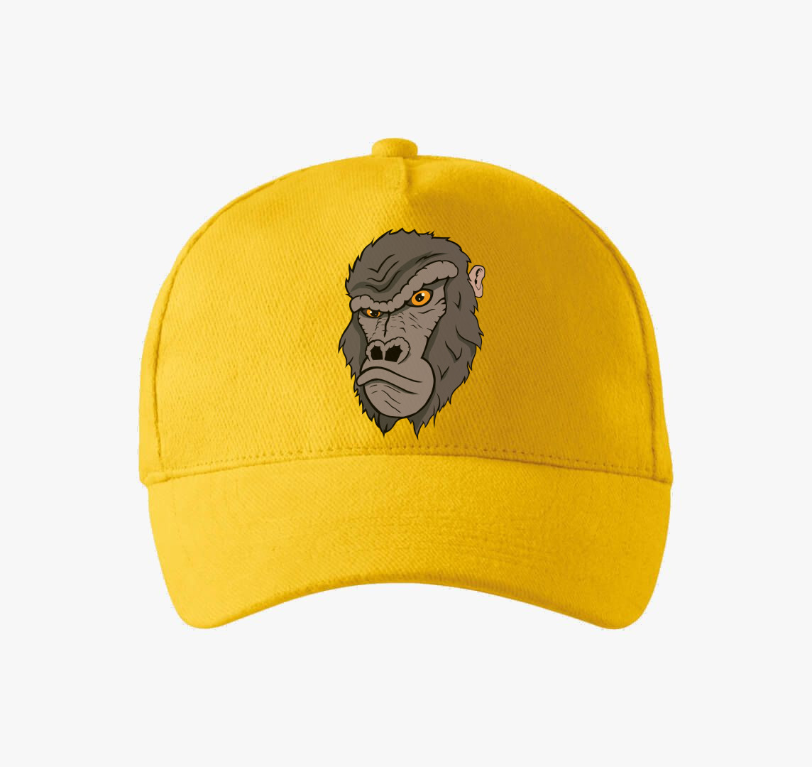 Bruti a gorilla baseball sapka — Sárga