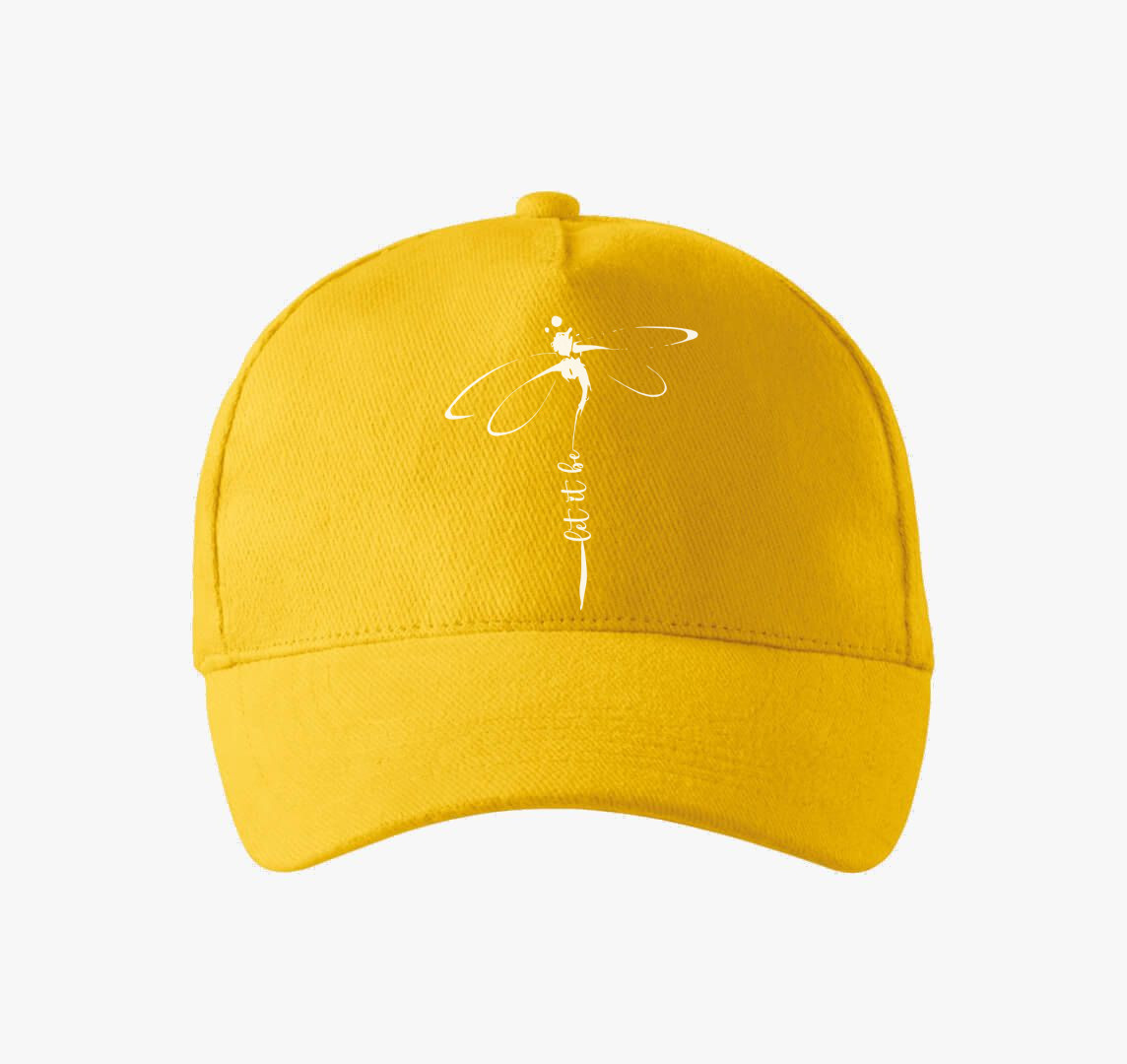 Dragonfly Let it be baseball sapka — Sárga