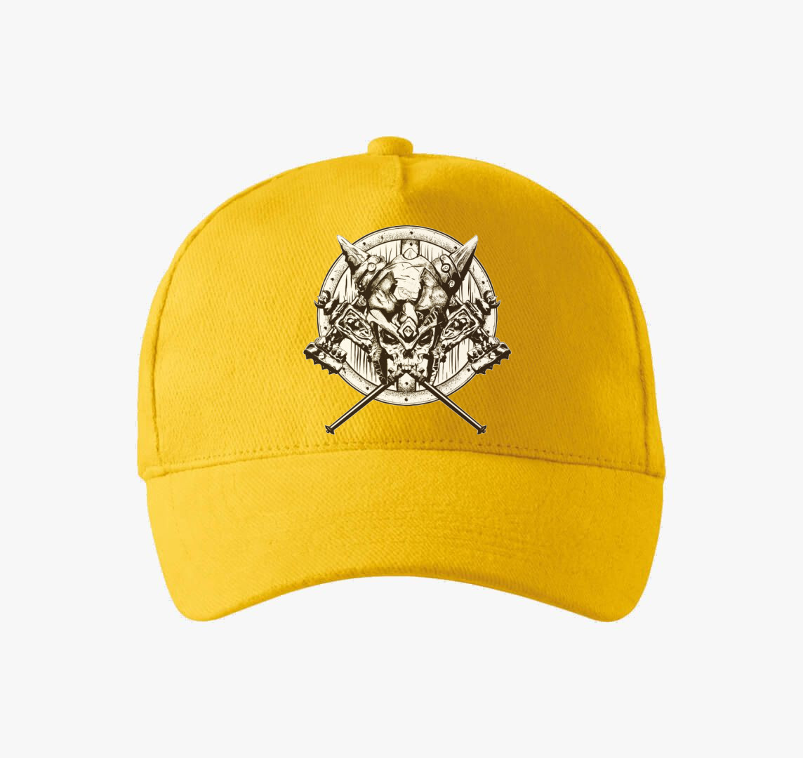 Viking koponyás baseball sapka — Sárga