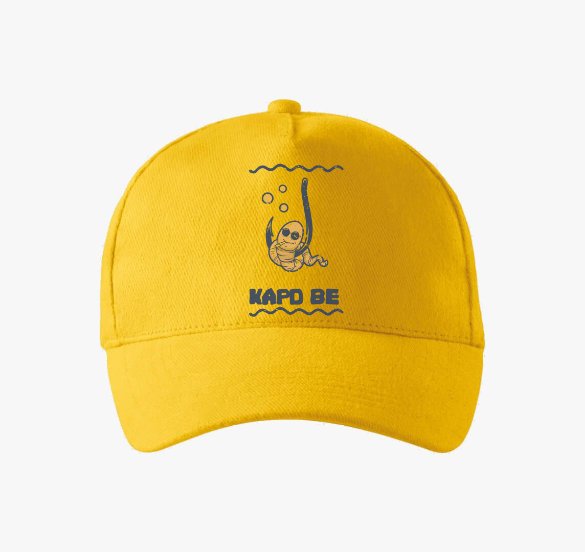 Csalis baseball sapka — Sárga