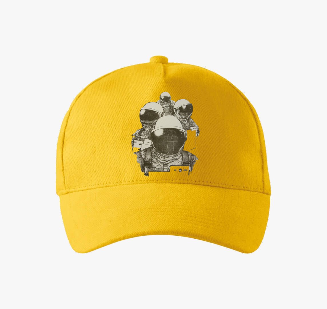 Űrhajósok baseball sapka — Sárga