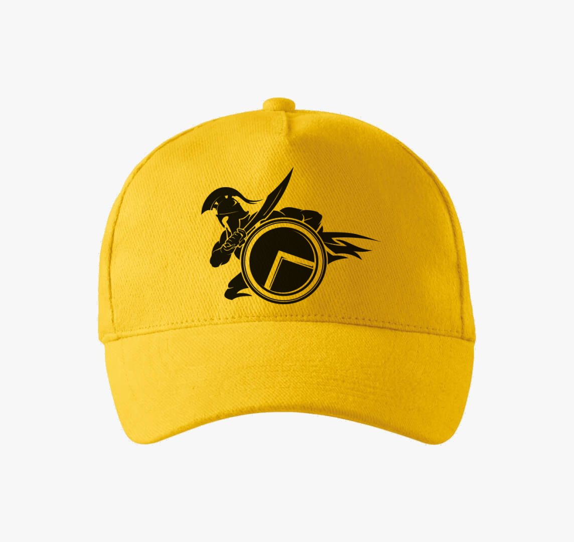Spártai harcos baseball sapka — Sárga