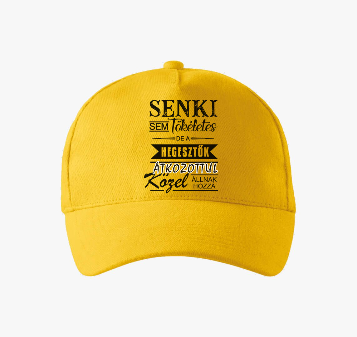 Hegesztő baseball sapka — Sárga