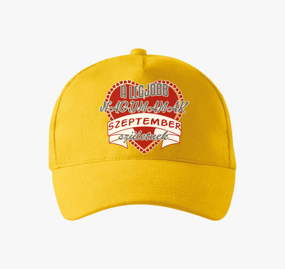 Legjobb nagymama baseball sapka — Sárga