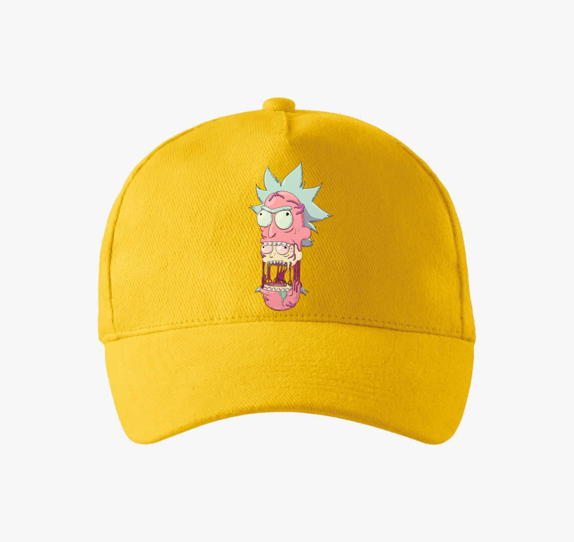 Rick N Morty baseball sapka — Sárga