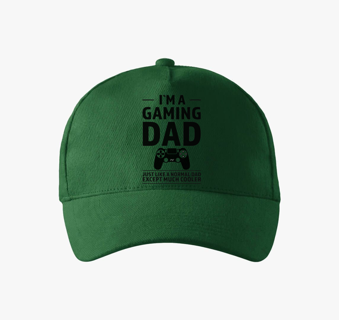Gamer apuka baseball sapka — Üvegzöld