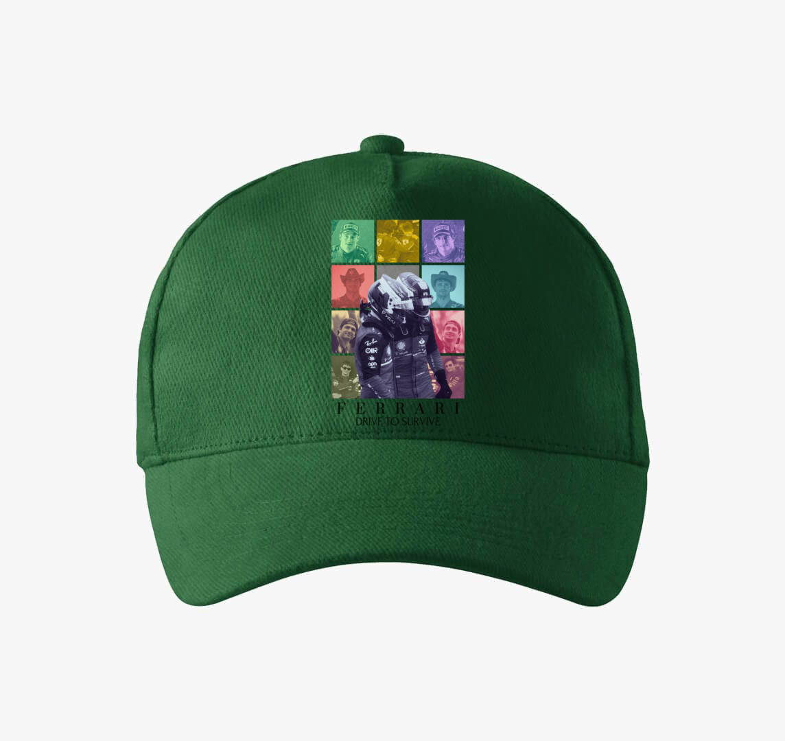Ferrari F1 1.0 baseball sapka — Üvegzöld