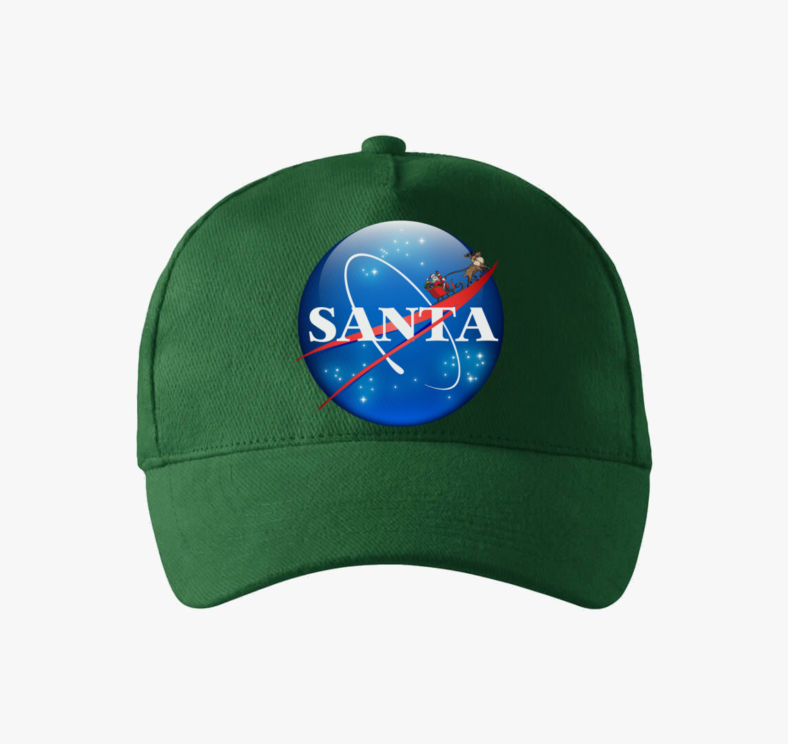 NASA Mikulás baseball sapka — Üvegzöld
