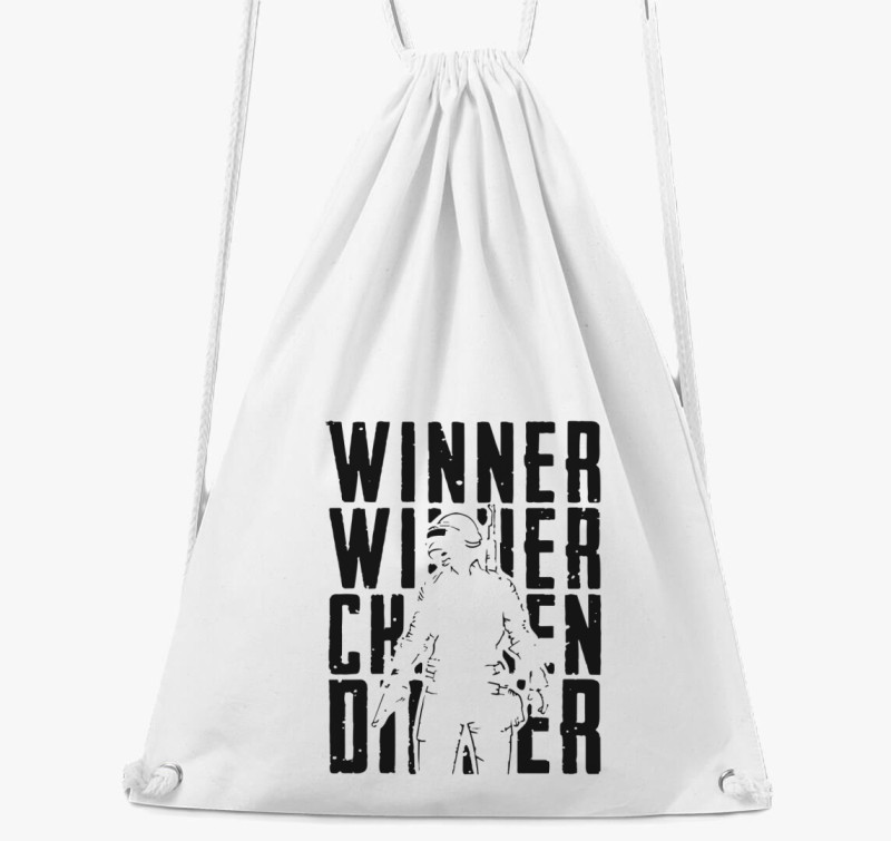 PUBG winner winner tornazsák — Fehér