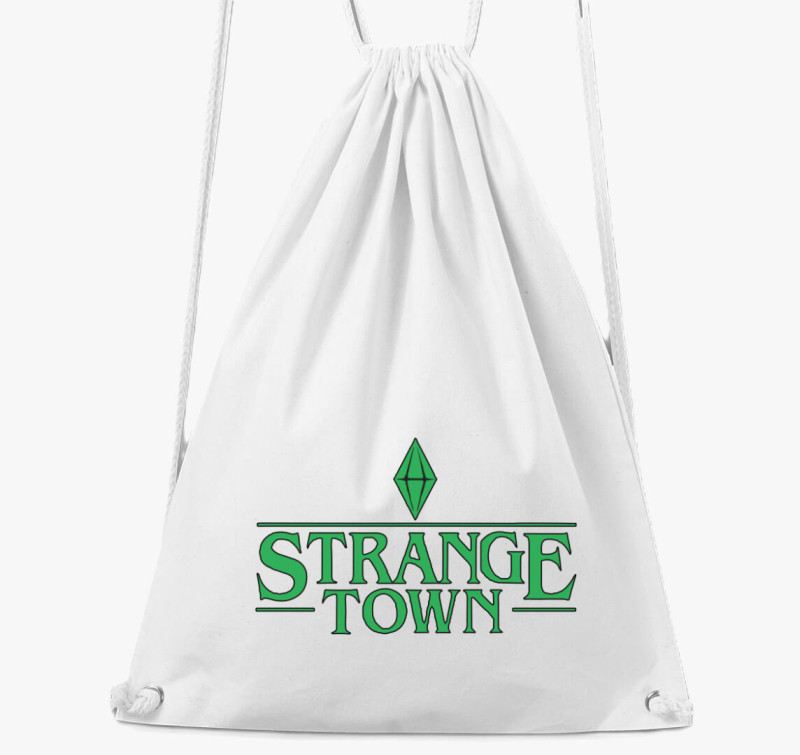 Sims Strange Town tornazsák — Fehér