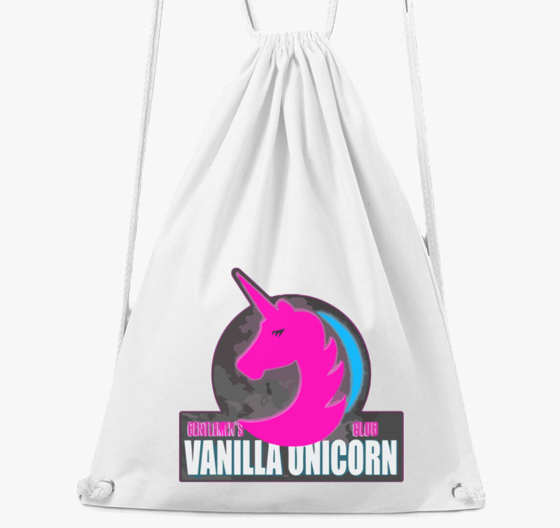 Vanilla unicorn tornazsák — Fehér
