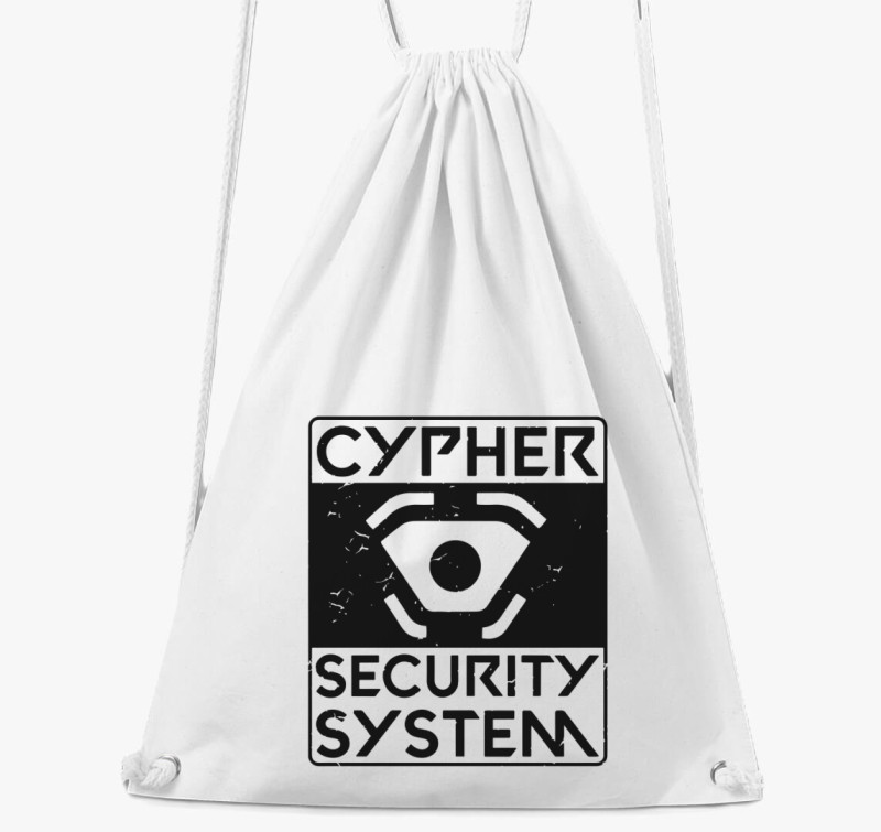 Valorant Cypher Security System tornazsák — Fehér