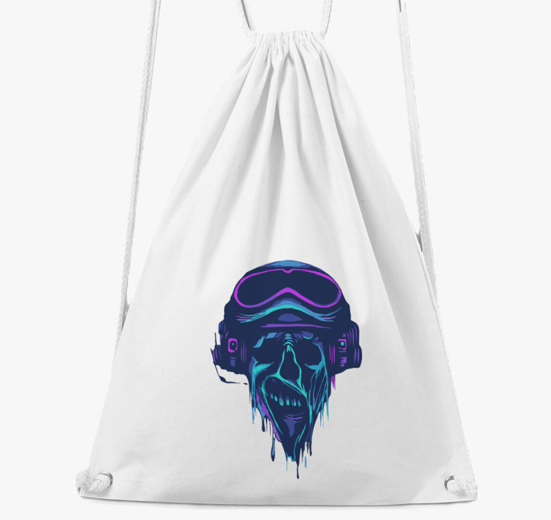 ColorSkull tornazsák — Fehér