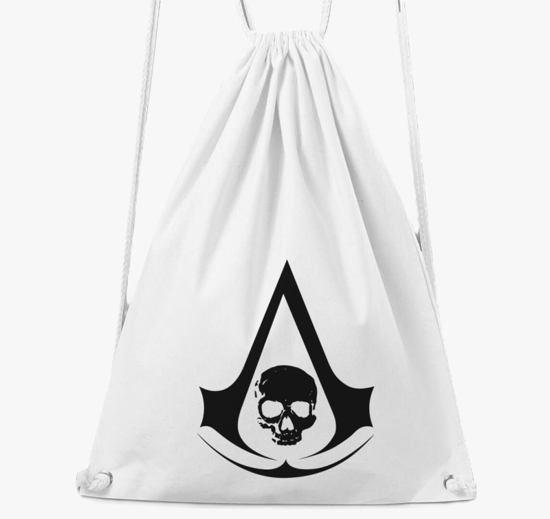 Black flag tornazsák — Fehér