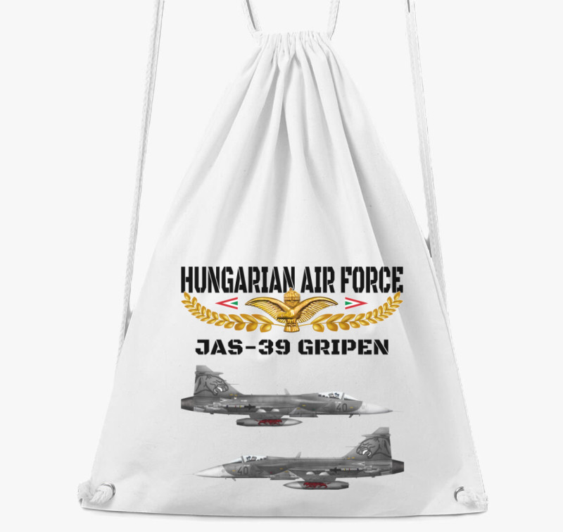 Aranysas JAS-39 4 tornazsák — Fehér