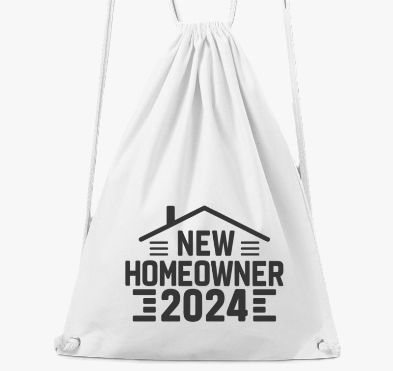 New Homeowner 2024 tornazsák — Fehér