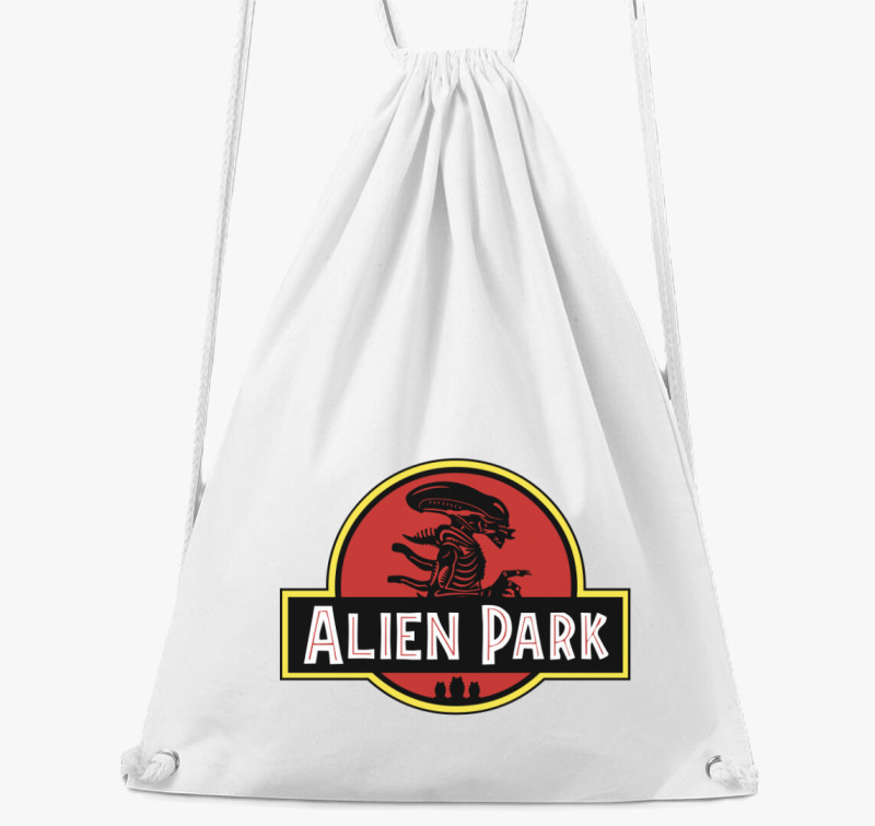 Alien Park tornazsák — Fehér