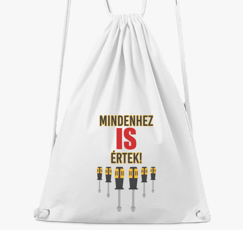 Mindenhez is értek tornazsák — Fehér