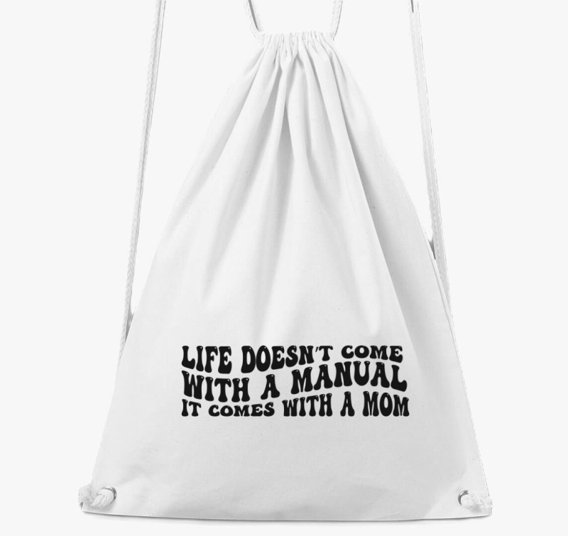Life Manual Mom tornazsák — Fehér