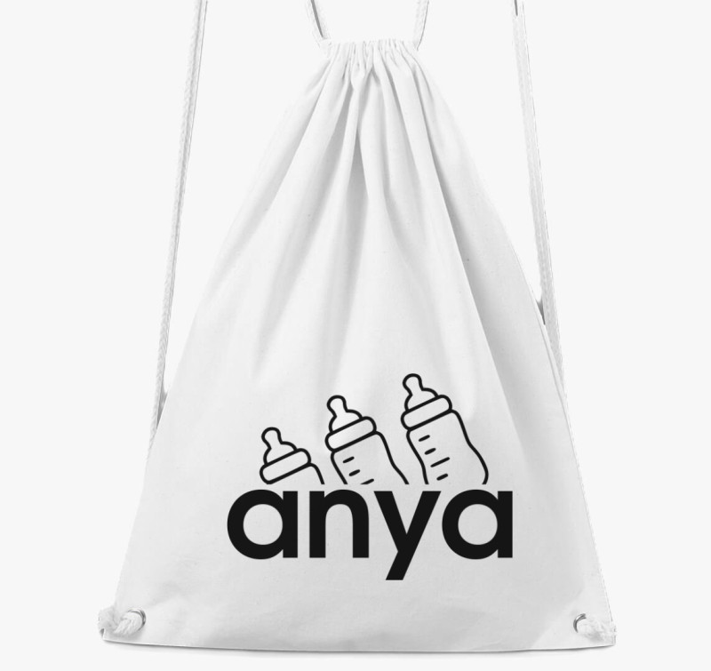 Anya cumisüveg tornazsák — Fehér