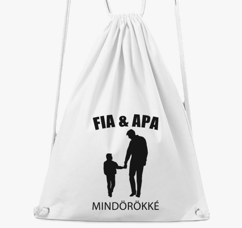 Apa és fia mindörökké tornazsák — Fehér