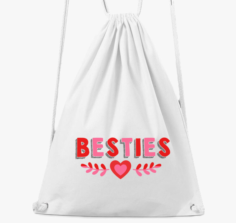 Besties tornazsák — Fehér