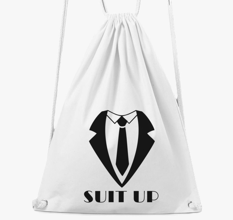 Suit up öltöny tornazsák — Fehér