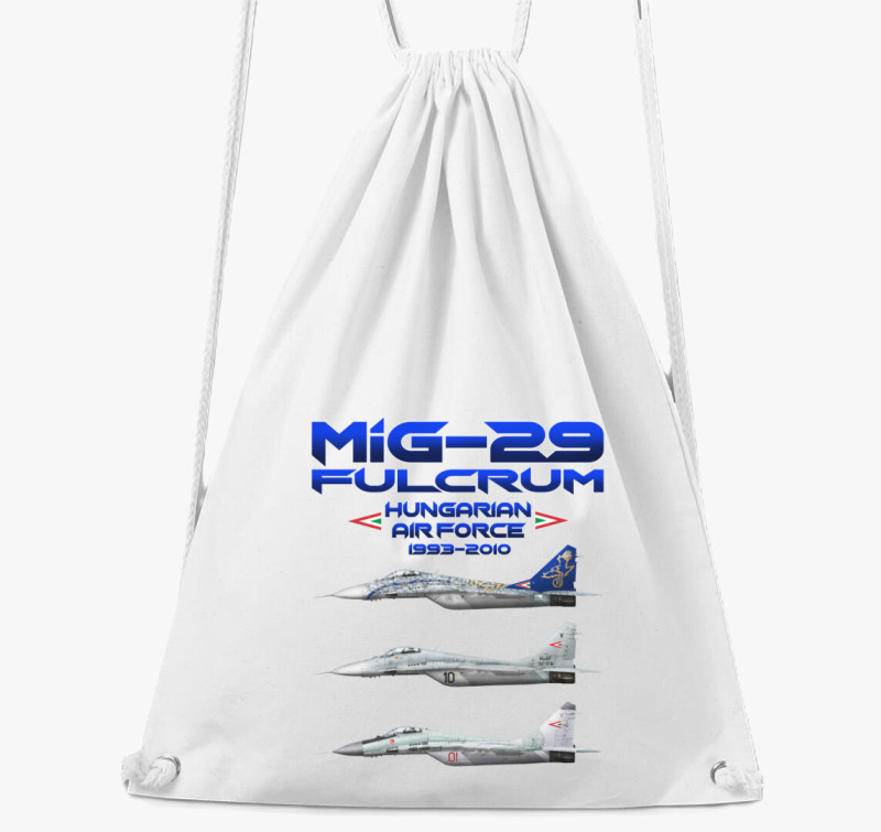 MiG-29 emlék tornazsák — Fehér
