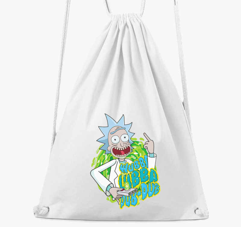 Rick és Morty portál tornazsák újra hódít — Fehér