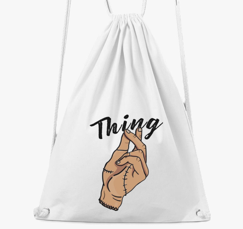 The Thing tornazsák — Fehér