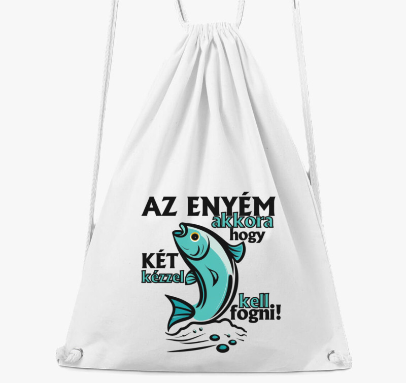 Az enyém akkora, hogy... tornazsák — Fehér