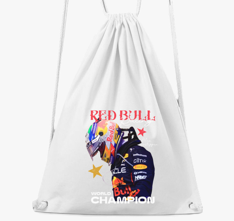 Verstappen Világbajnok tornazsák — Fehér