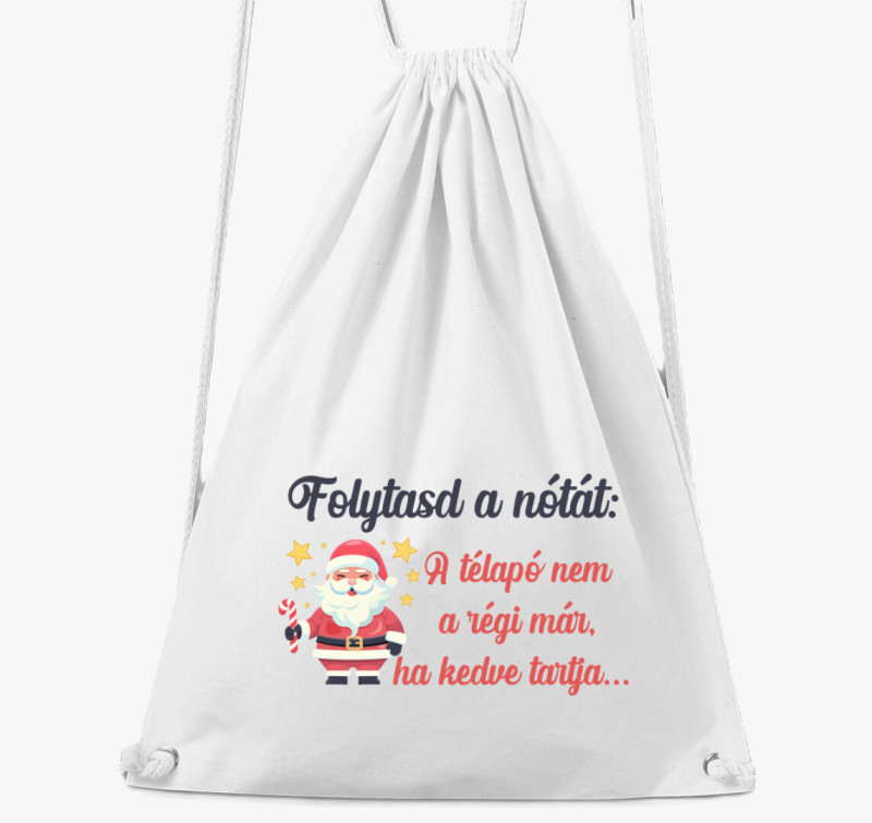 Folytasd a nótát tornazsák — Fehér