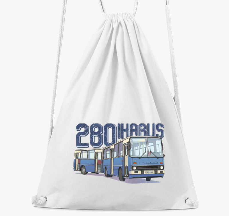 Ikarus 280 Busz tornazsák — Fehér