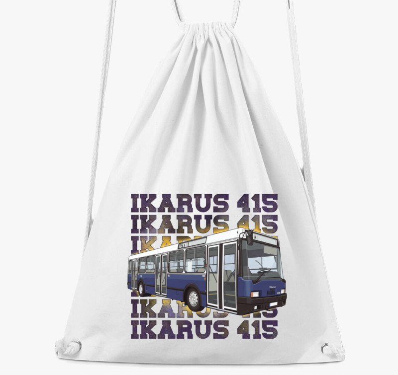 Ikarus 415 Busz tornazsák — Fehér