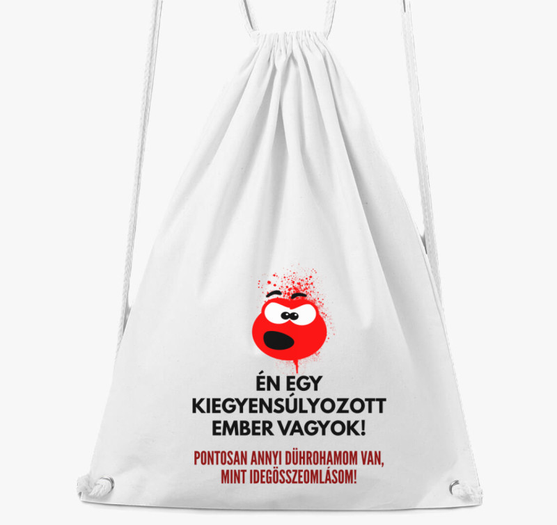 Kiegyensúlyozott tornazsák — Fehér