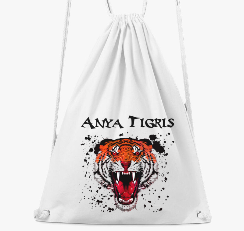 Anya tigris tornazsák — Fehér