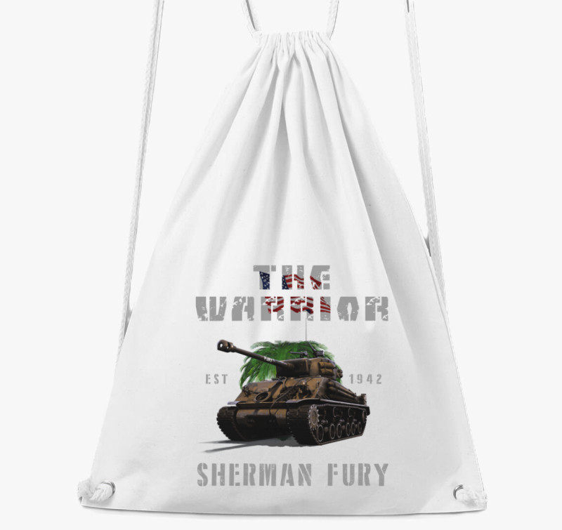 Sherman Fury tornazsák — Fehér
