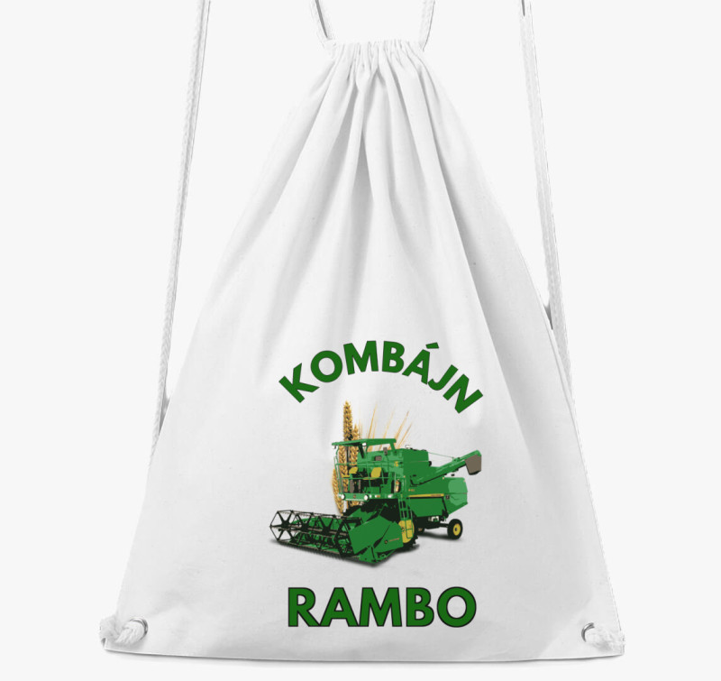 Kombájn rambo tornazsák — Fehér