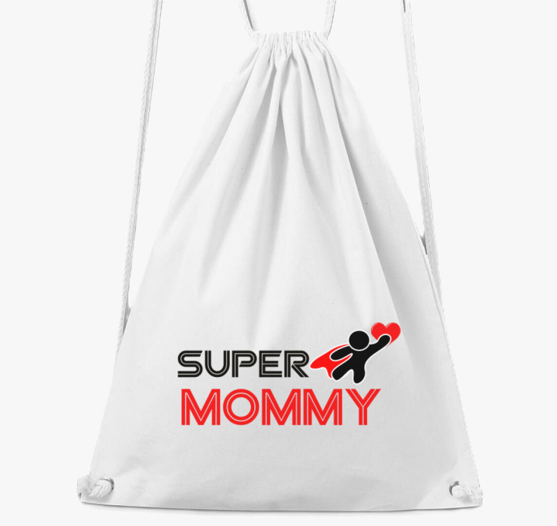 Super Mommy tornazsák — Fehér