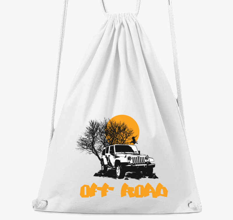 Off Road tornazsák — Fehér