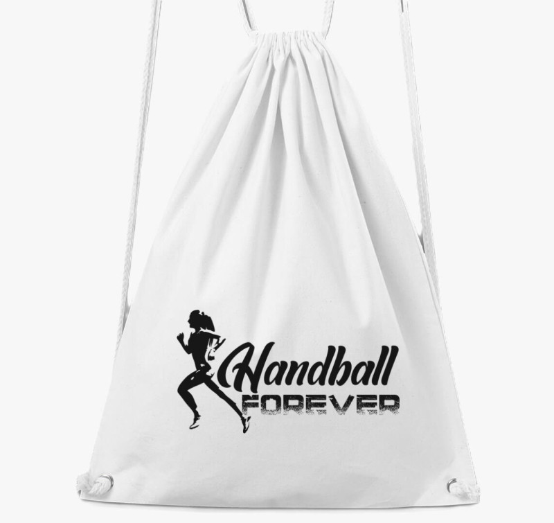 Handball forever feliratos tornazsák — Fehér