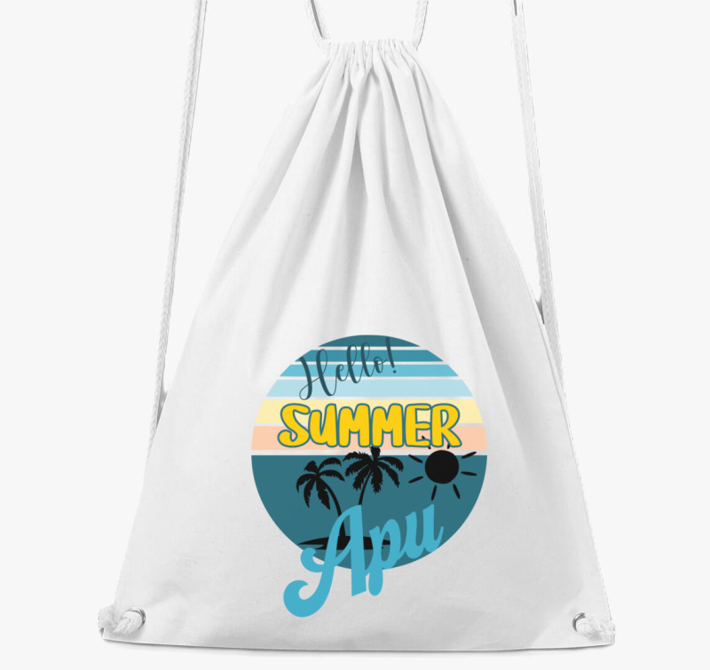 Hello Summer apu tornazsák — Fehér