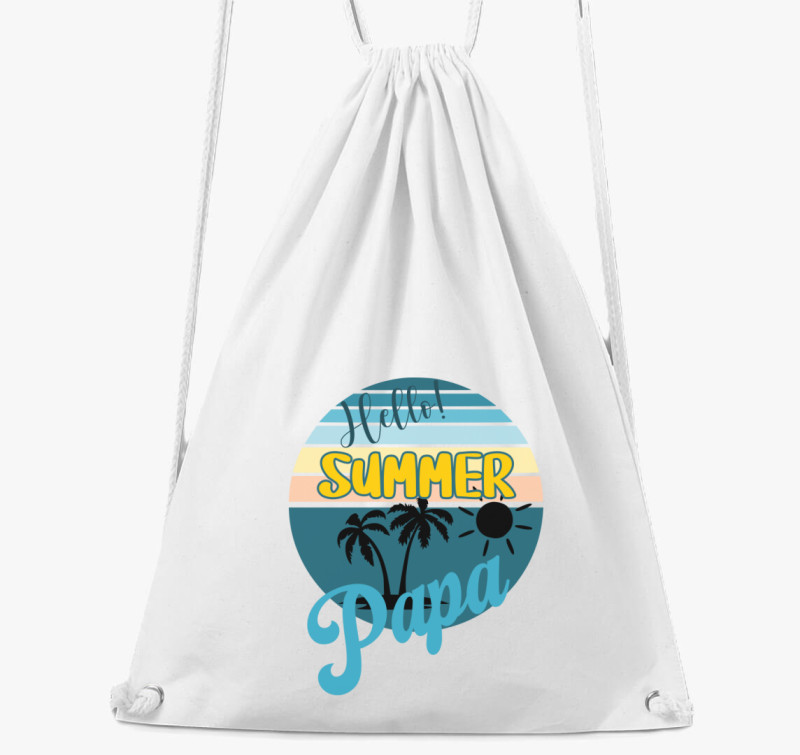 Hello Summer papa tornazsák — Fehér