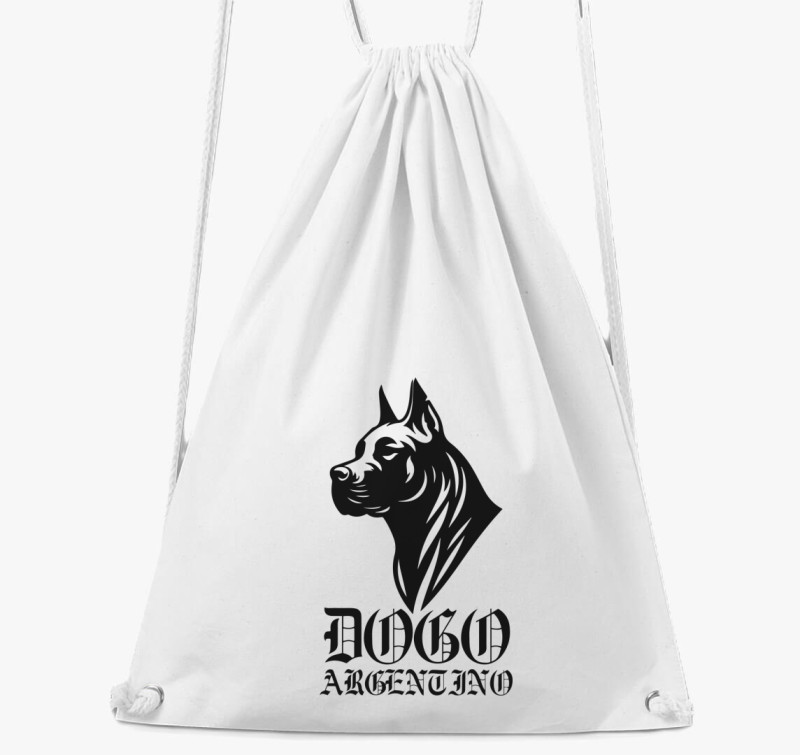 Dogo Argentino tornazsák — Fehér