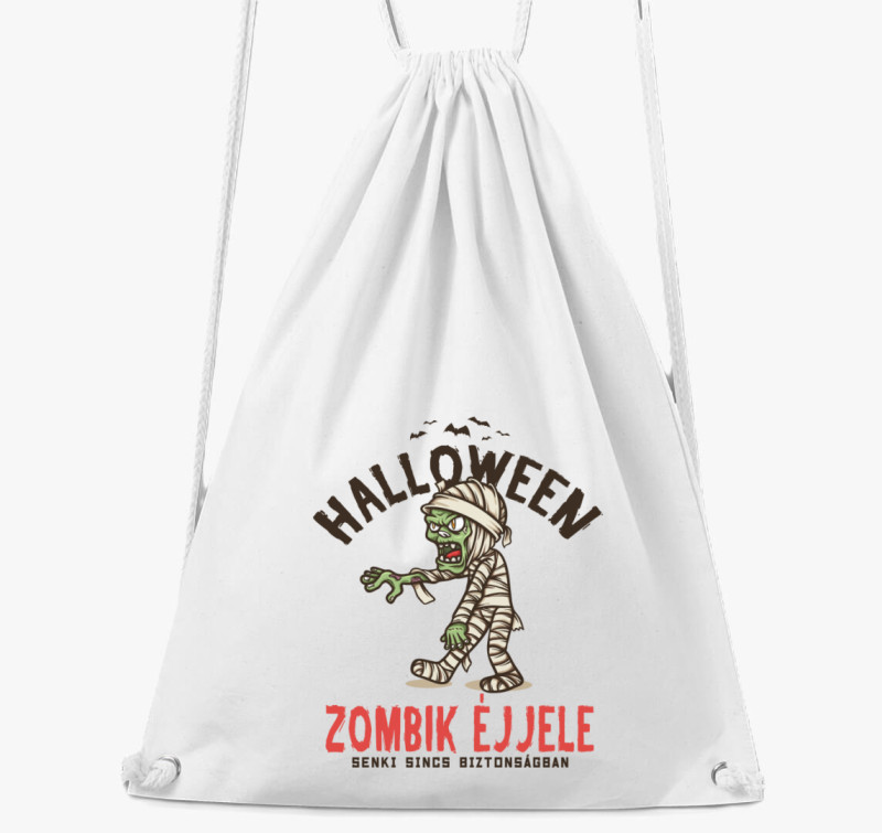 Zombik éjjele tornazsák — Fehér