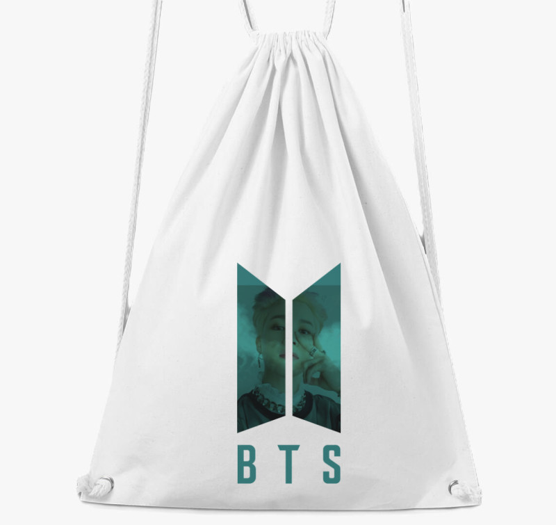 BTS Jimin tornazsák — Fehér