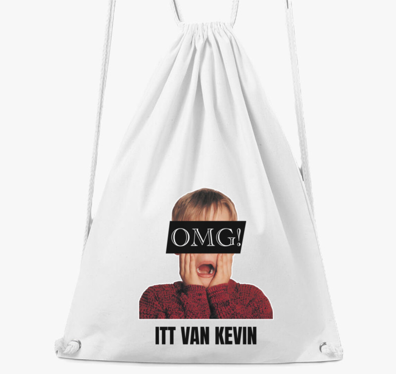 OMG itt van Kevin tornazsák — Fehér