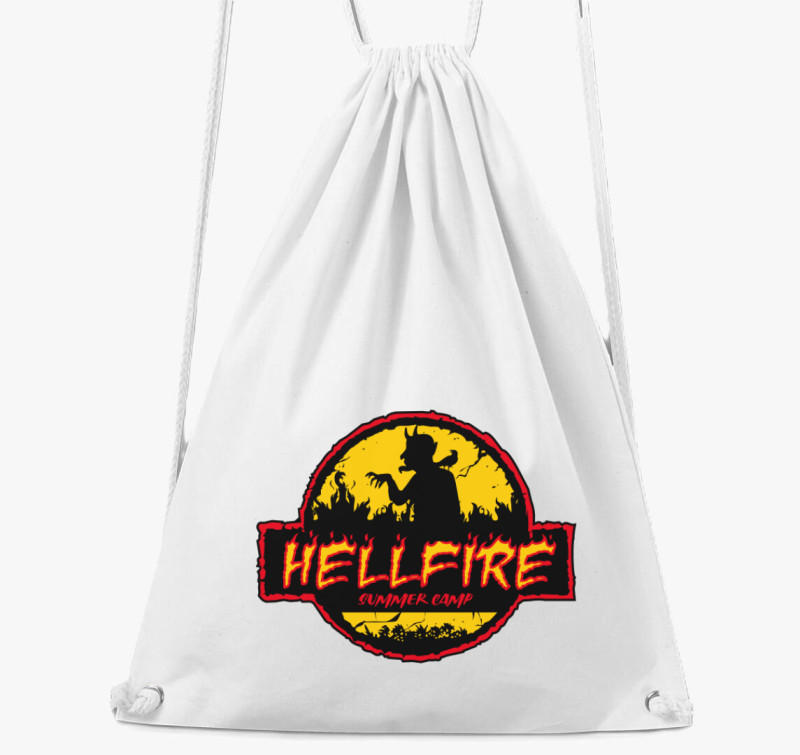 Hellfire summer camp tornazsák — Fehér
